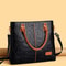 Luxury Designer Handbag For Women Large Capacity PU Leather Tote Bag With Shoulder Crossbody Strap 5