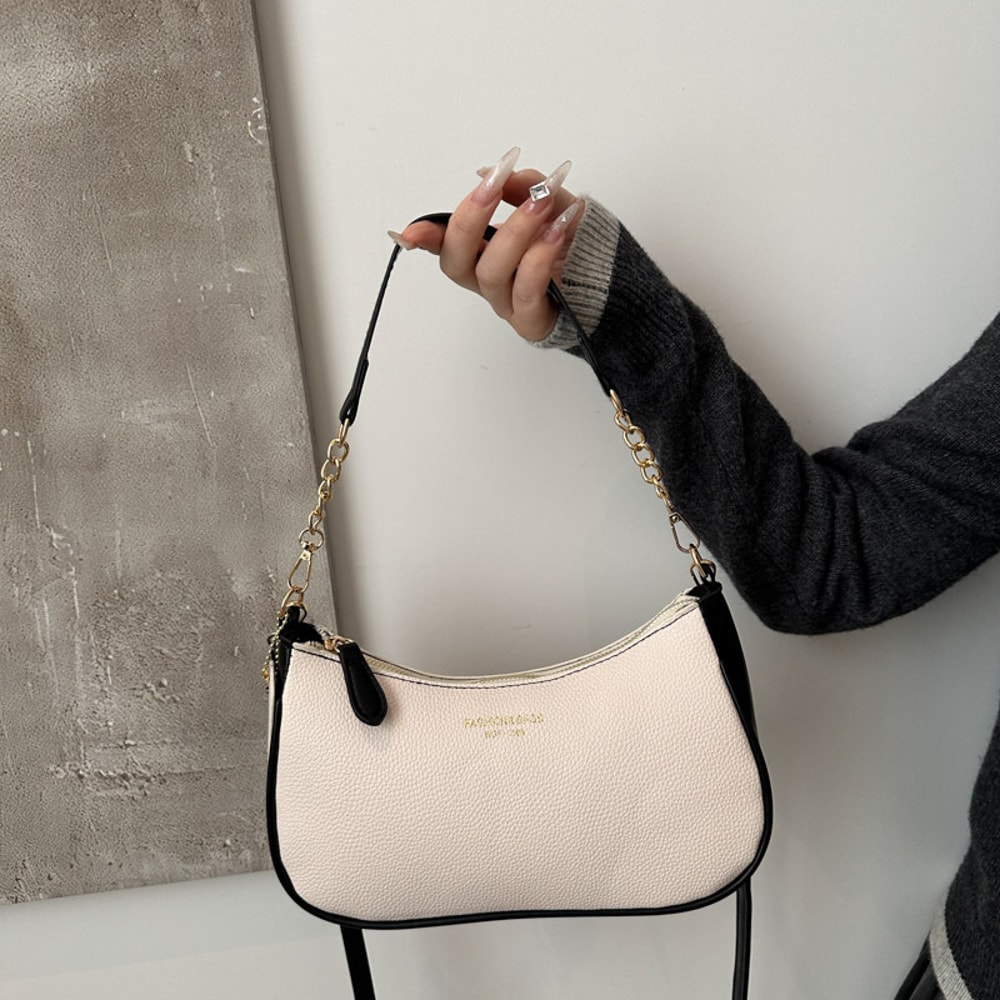 Light Luxury Cherry Pendant Shoulder Bag Elegant Casual Dumpling Design Underarm Bag For Women 2