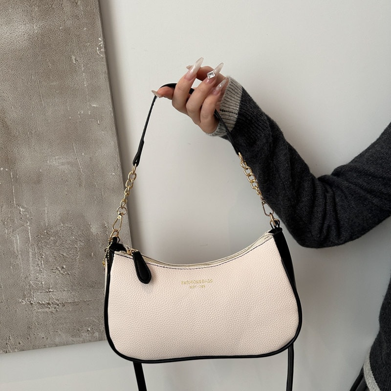 Light Luxury Cherry Pendant Shoulder Bag Elegant Casual Dumpling Design Underarm Bag For Women 2