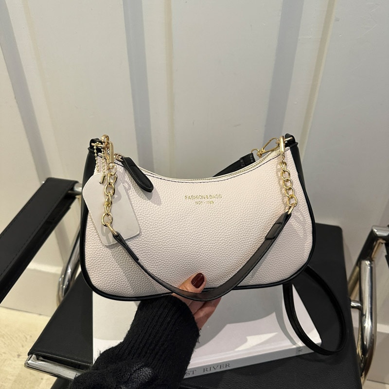 Light Luxury Cherry Pendant Shoulder Bag Elegant Casual Dumpling Design Underarm Bag For Women 6