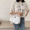 Vintage Nylon Hobo Shoulder Bag for Women Large Capacity Crossbody Purse & Clutch Underarm Bags