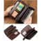 Premium Leather Wristlet Wallet For Men Stylish Business Clutch With Zippered Closure Cardholder P 5