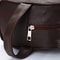 Mens PU Leather Cosmetic Organizer Bag Fashionable Zippered Travel Toiletry Handbag For Makeup Acc 4