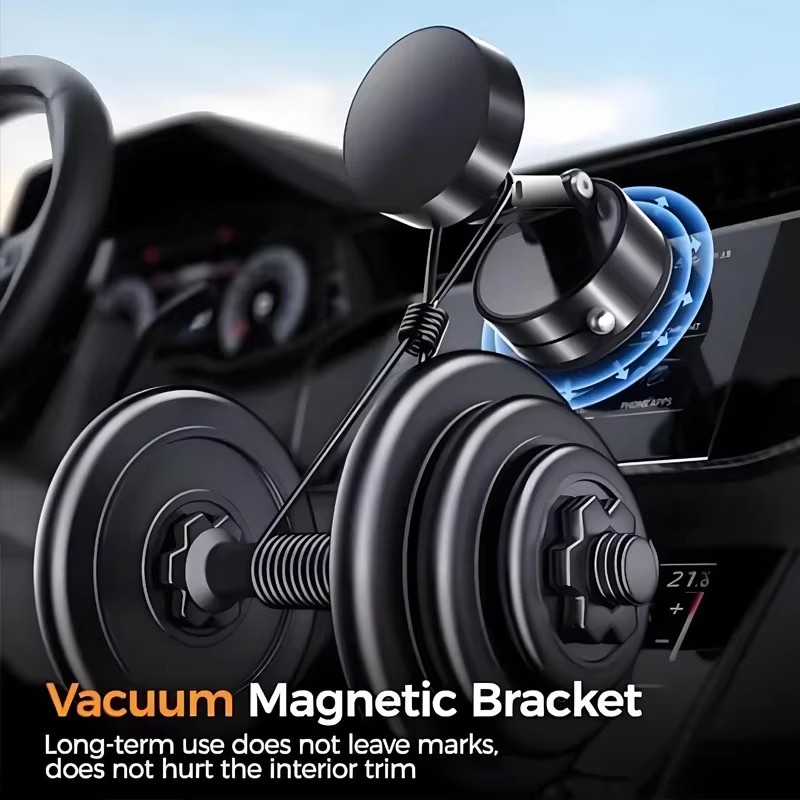Ultra Strong Magnetic Car Phone Holder Foldable Universal Mount 2
