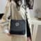 High Quality Retro Color Crossbody Bag Letter Messenger Tote For Business Leisure 0