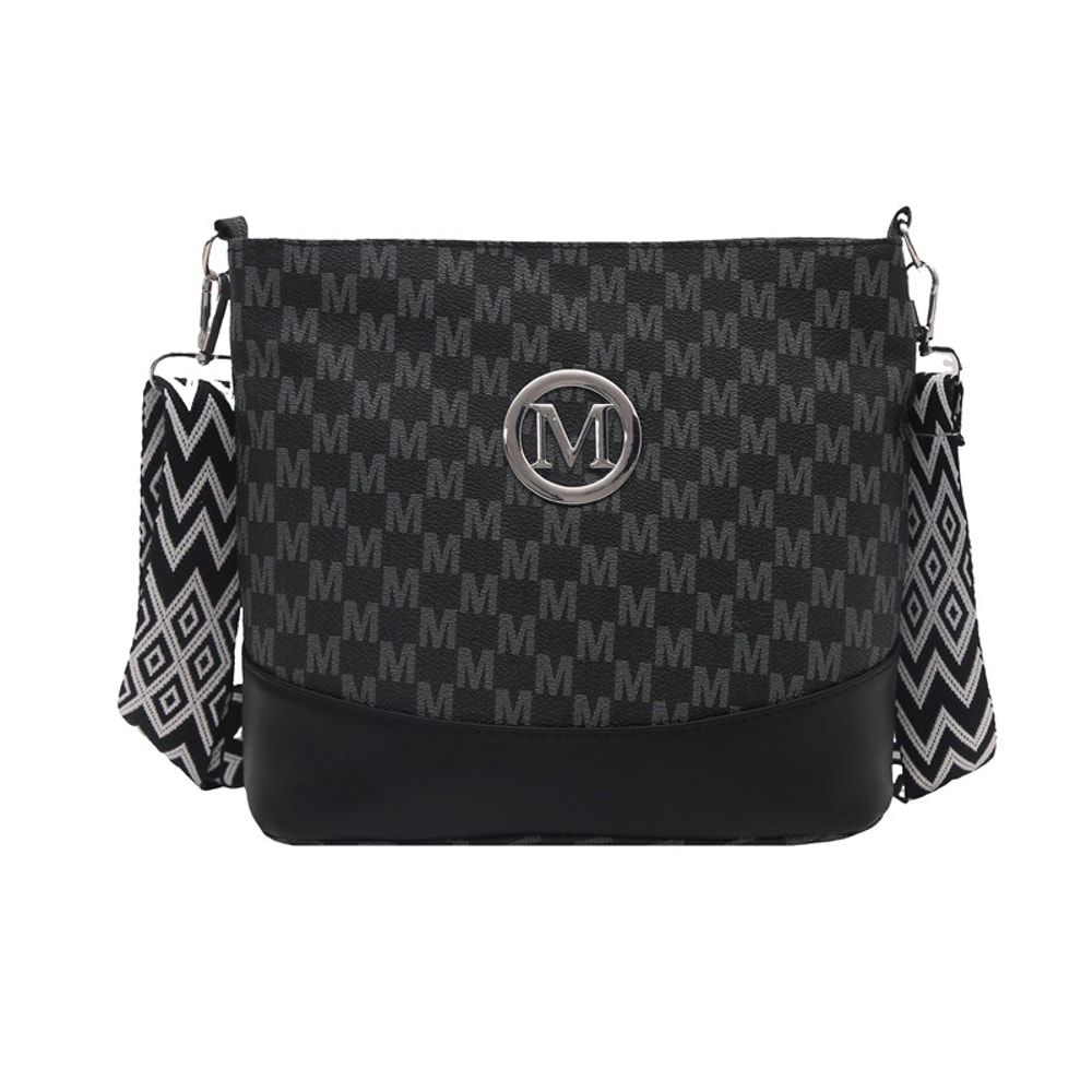 High Quality Retro Color Crossbody Bag Letter Messenger Tote For Business Leisure 3