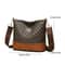 High Quality Retro Color Crossbody Bag Letter Messenger Tote For Business Leisure 2