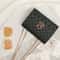 Womens Retro Monogram Chain Crossbody Bag Chic Black Square Design With Logo 4