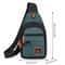 Stylish Mens Chest Bag Lightweight Fabric Crossbody Shoulder Bag For Casual Wear 3