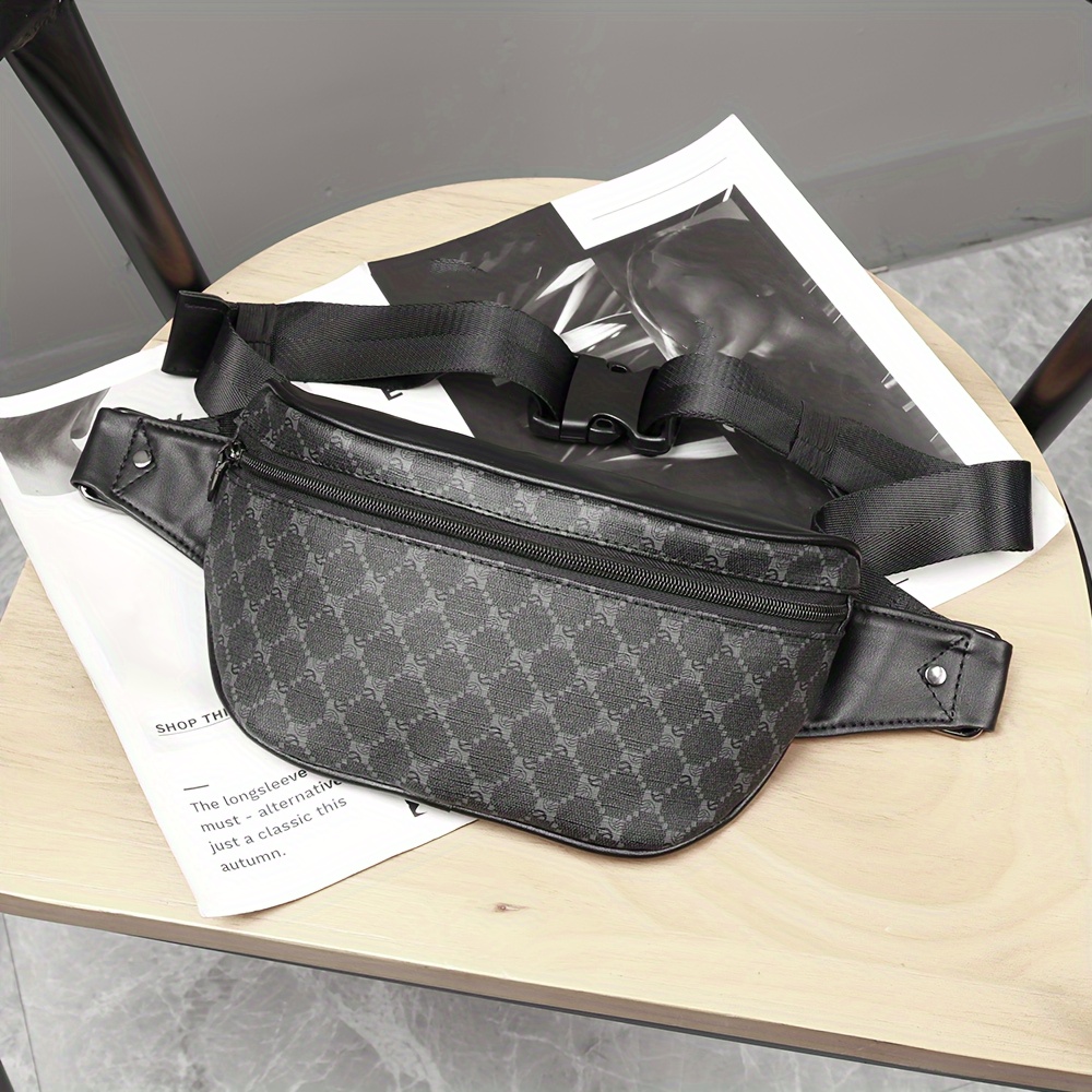 Multifunctional Chest Bag For Men Crossbody Sling Waist Pack For Sports Running And Short Trips 2