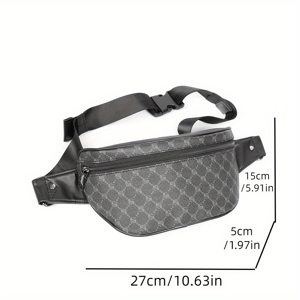 Multifunctional Chest Bag For Men Crossbody Sling Waist Pack For Sports Running And Short Trips 3