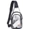Waterproof Transparent Crossbody Sling Bag Casual Clear Chest Bag For Travel Outdoor Sports 0