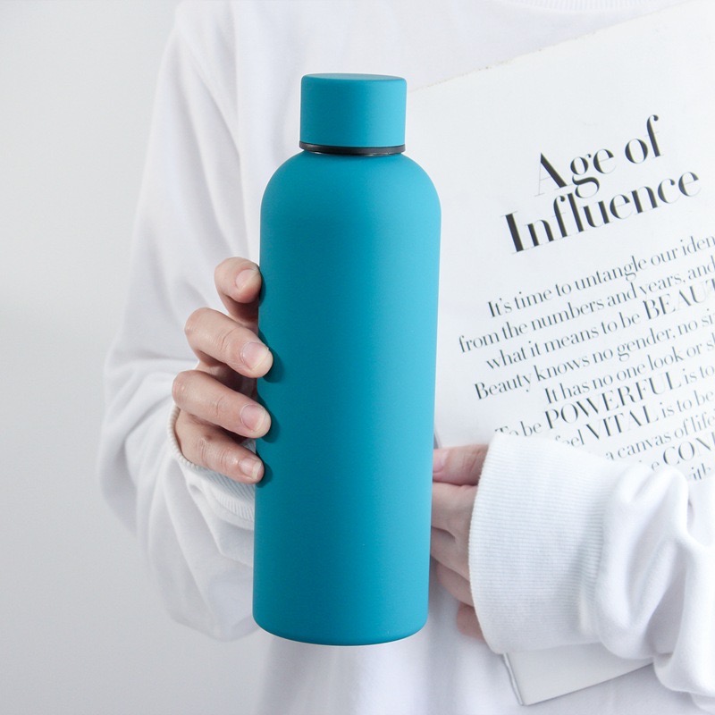 Insulated Stainless Steel Outdoor Sports Water Bottle Coca Cola Bottle Shape For Hiking And Travel 8