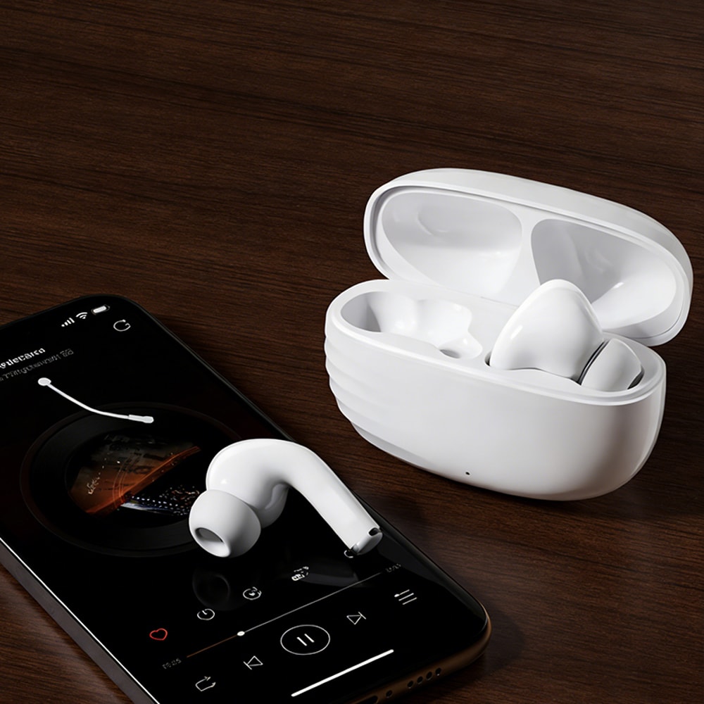 Wireless Bluetooth Headset HiFi Stereo Sound, Waterproof Sports Earphones with Mic