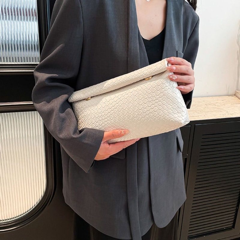 Luxury Womens Multifunctional Clutch Bag Stone Pattern Evening Phone Pocket Handbag With Large Capa 2