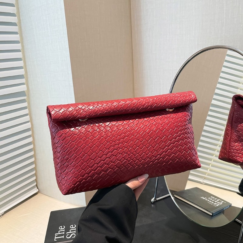 Luxury Womens Multifunctional Clutch Bag Stone Pattern Evening Phone Pocket Handbag With Large Capa 4