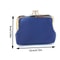 Fashionable Double Layer Coin Purse Wallet Stylish Solid Color Short Clutch Bag PU Card Holder For 2