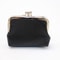 Fashionable Double Layer Coin Purse Wallet Stylish Solid Color Short Clutch Bag PU Card Holder For 4