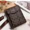 Business Mens Printed Crossbody Bag Stylish Shoulder Bag With Double Zipper And Large Capacity Perf 3