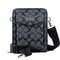 Business Mens Printed Crossbody Bag Stylish Shoulder Bag With Double Zipper And Large Capacity Perf 2