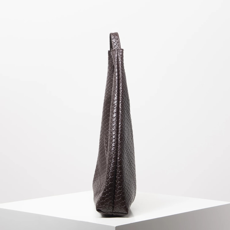 Womens Retro Faux Leather Braided Shoulder Bag Large Capacity Tote Bag For Casual Everyday Style 4