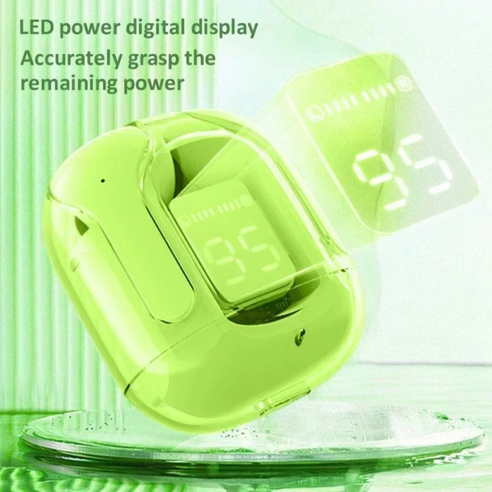 Wireless Mini Earbuds With LED Power Digital Display TWS Bluetooth Headphones For Stereo Sound 4