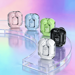 tws transparent wireless bluetooth earphones with hifi sound