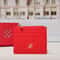 Portable Womens Wallet With Exquisite Urine Decoration Durable Elegant Design Letter Decoration Zip 1