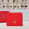 Portable Womens Wallet With Exquisite Urine Decoration Durable Elegant Design Letter Decoration Zip 1