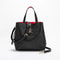 Fashion Brand Womens Large Capacity PU Leather Shoulder Bag With Casual Diagonal Letter Design 0