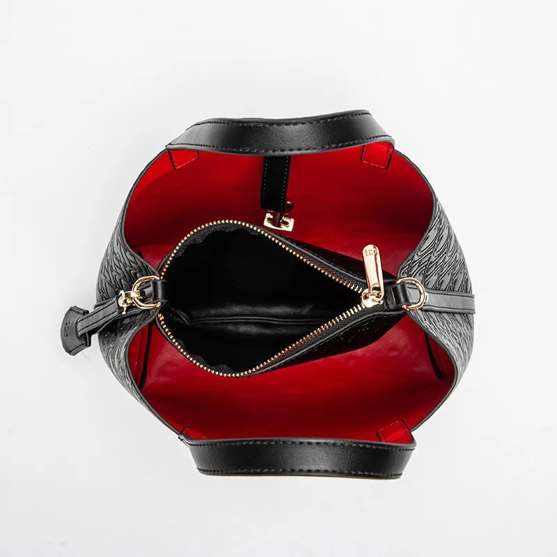 Fashion Brand Womens Large Capacity PU Leather Shoulder Bag With Casual Diagonal Letter Design 4