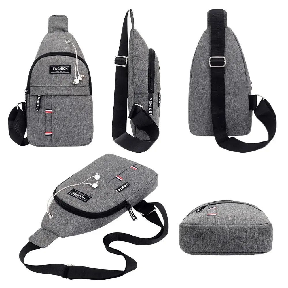 Mens Waterproof Large Capacity Fanny Pack With Adjustable Strap For Outdoor Activities 4