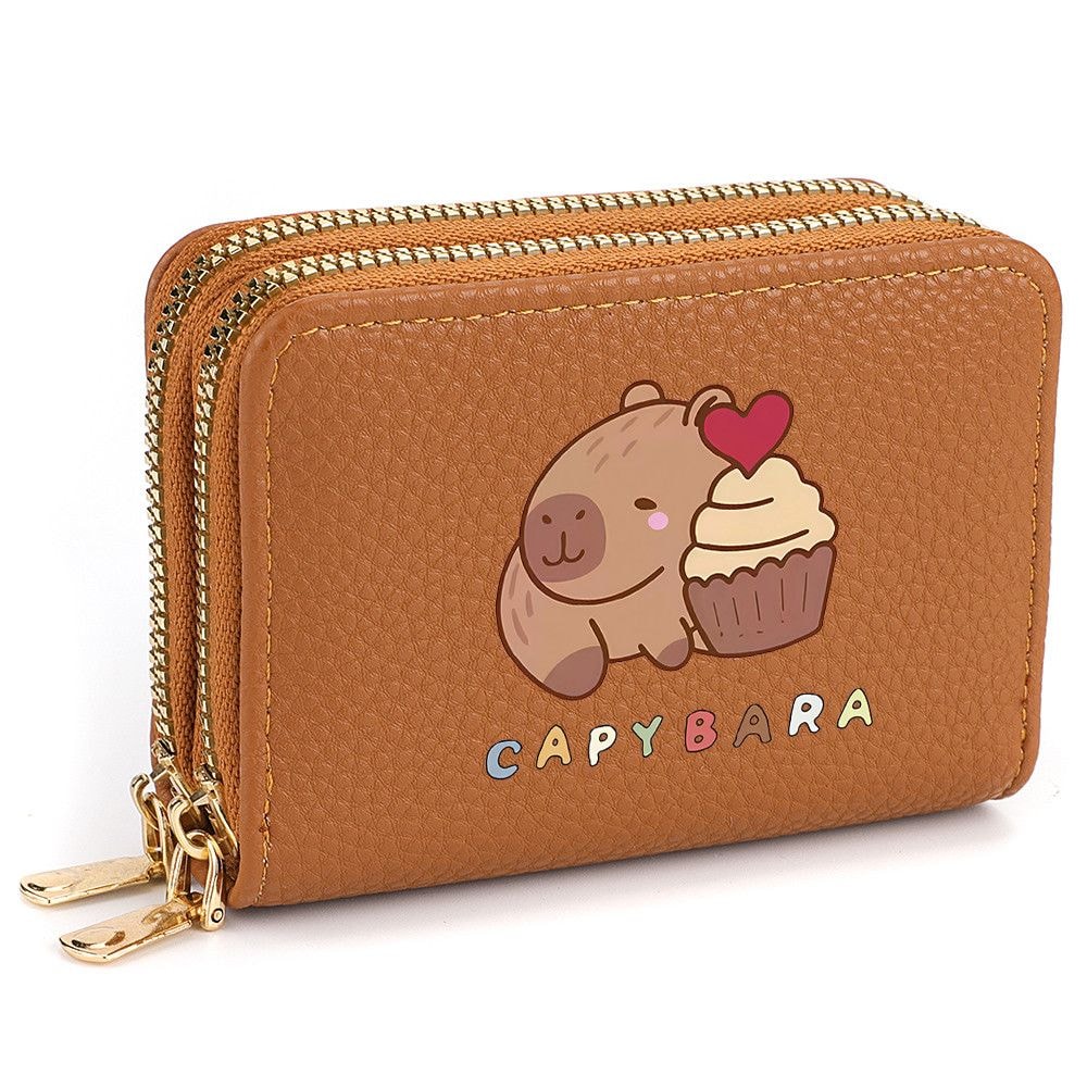 Compact And Cute Womens Wallet Japanese Cartoon Zipper Card Bag 3