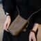 Simple Soft Leather Messenger Bag For Women Elegant Durable Work Commuter Bag 3