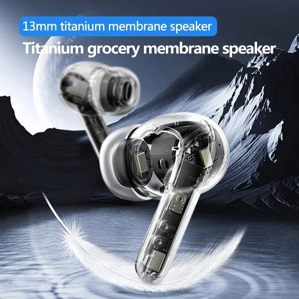 Wireless Bluetooth Headset With Charging Case Noise Cancelling Earbuds For Calls And Music 2