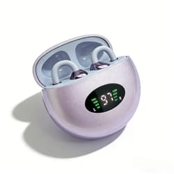 premium clip on wireless earbuds bluetooth sports earphones with long battery life