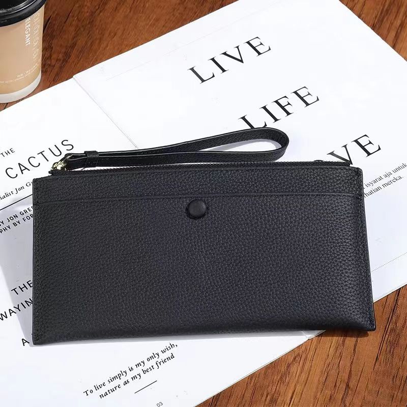 Genuine Leather Women Long Wallet Ladies Clutch Coin Purse Credit Card Holder 1