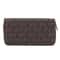Vintage Long Wallet For Women Double Zipper PU Leather Clutch Coin Purse Card Holder 2