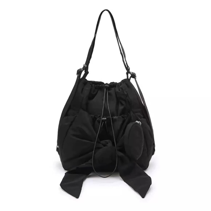 Fashion Casual Small Bag Nylon Crossbody Convertible Tote For Women 2