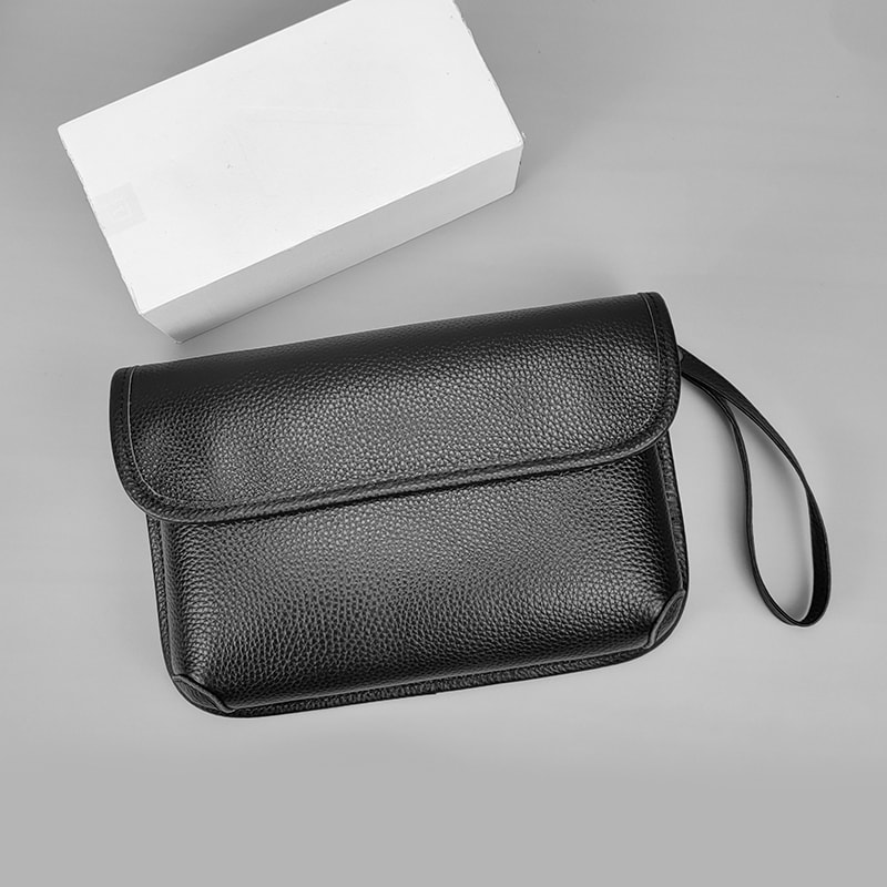 Genuine Leather Sling Bag Mens Shoulder Crossbody Messenger Bag 4