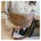 Chic Waist Crossbody Bag With Dual Chain Stylish Chest Bag With Wide Strap 3