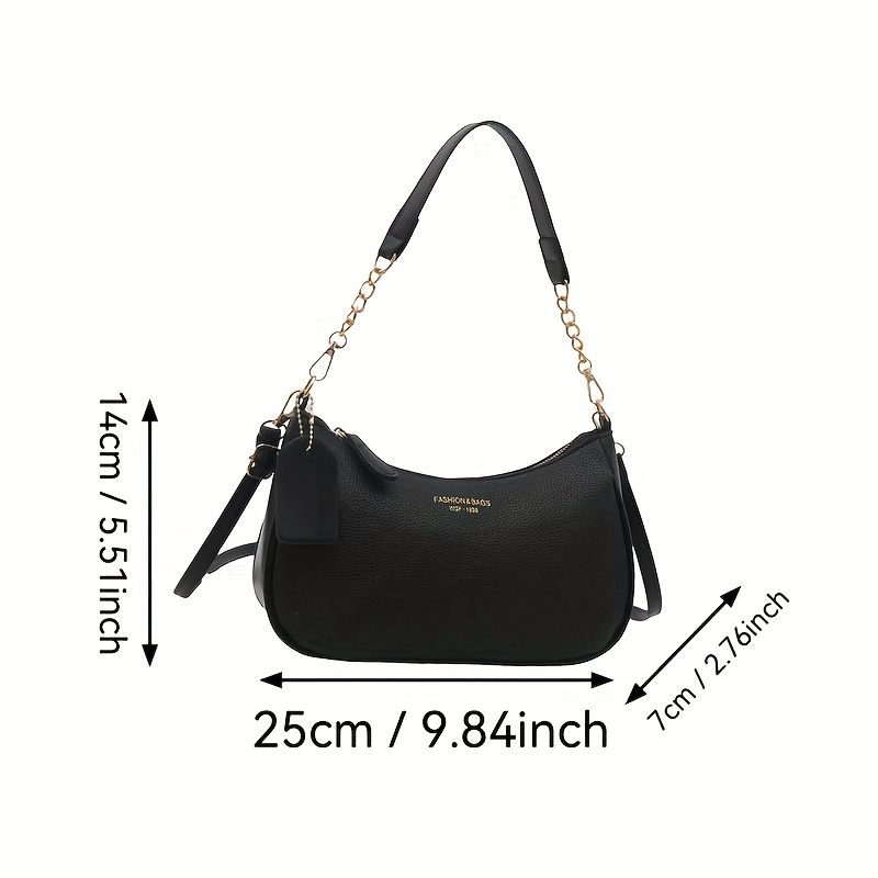 Elegant Womens Shoulder Bag With Adjustable Strap Stylish Crossbody Handbag 2