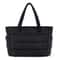 Large Capacity Tote Bag For Women Durable Fabric Zipper Closure Wrist Strap Gym Beach Travel Bag 5