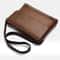 Mens Retro Leather Messenger Bag Casual Business Travel Shoulder Bag 1