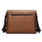 Mens Retro Leather Messenger Bag Casual Business Travel Shoulder Bag 4