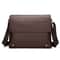 Mens Retro Leather Messenger Bag Casual Business Travel Shoulder Bag 7