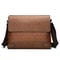 Mens Retro Leather Messenger Bag Casual Business Travel Shoulder Bag 8