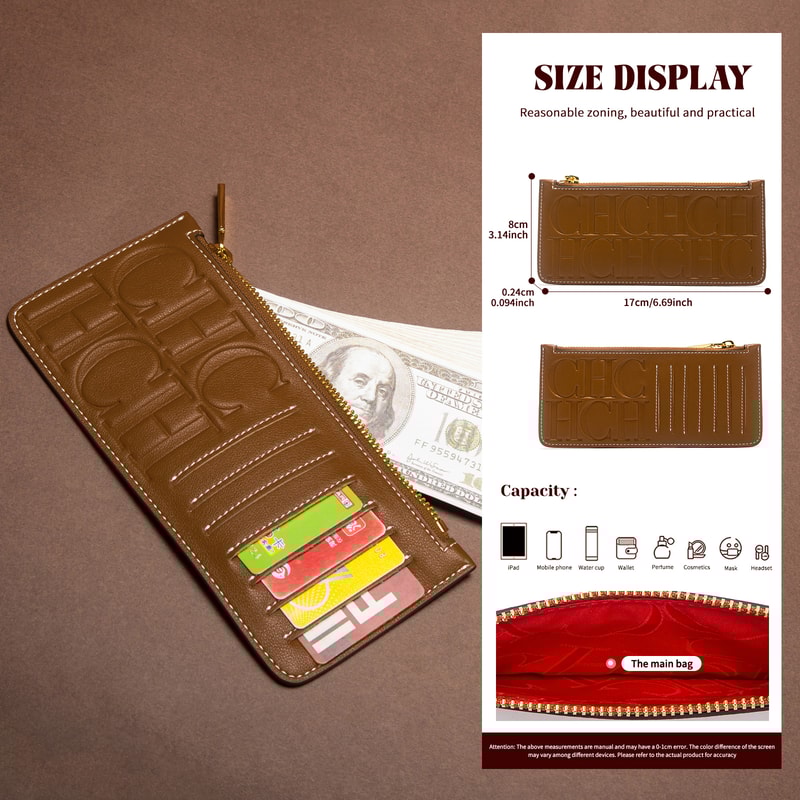 Portable Zero Wallet Credit Card Bag Stylish Compact And Functional 2