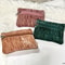 Corduroy Wristlet Pouch Large Capacity Mini Organizer For Cables Earphones Coins More 1