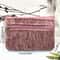 Corduroy Wristlet Pouch Large Capacity Mini Organizer For Cables Earphones Coins More 6